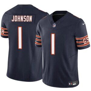 Mens Youths Womens Jaylon Johnson Navy Vapor Stitched Jersey